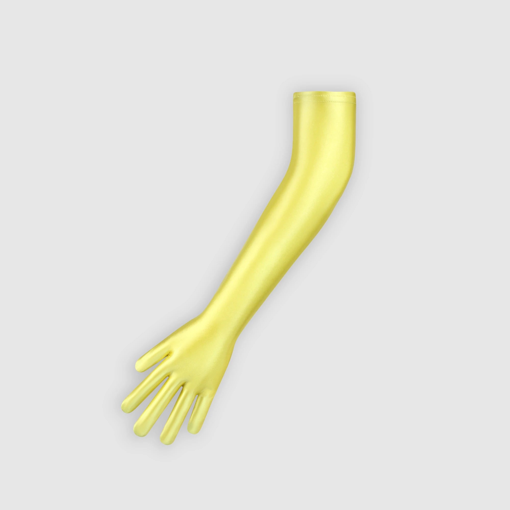 XClocKNYoung satin glossy gloves satin glossy connected finger gloves high elasticity gloves shiny role-playing dress gloves