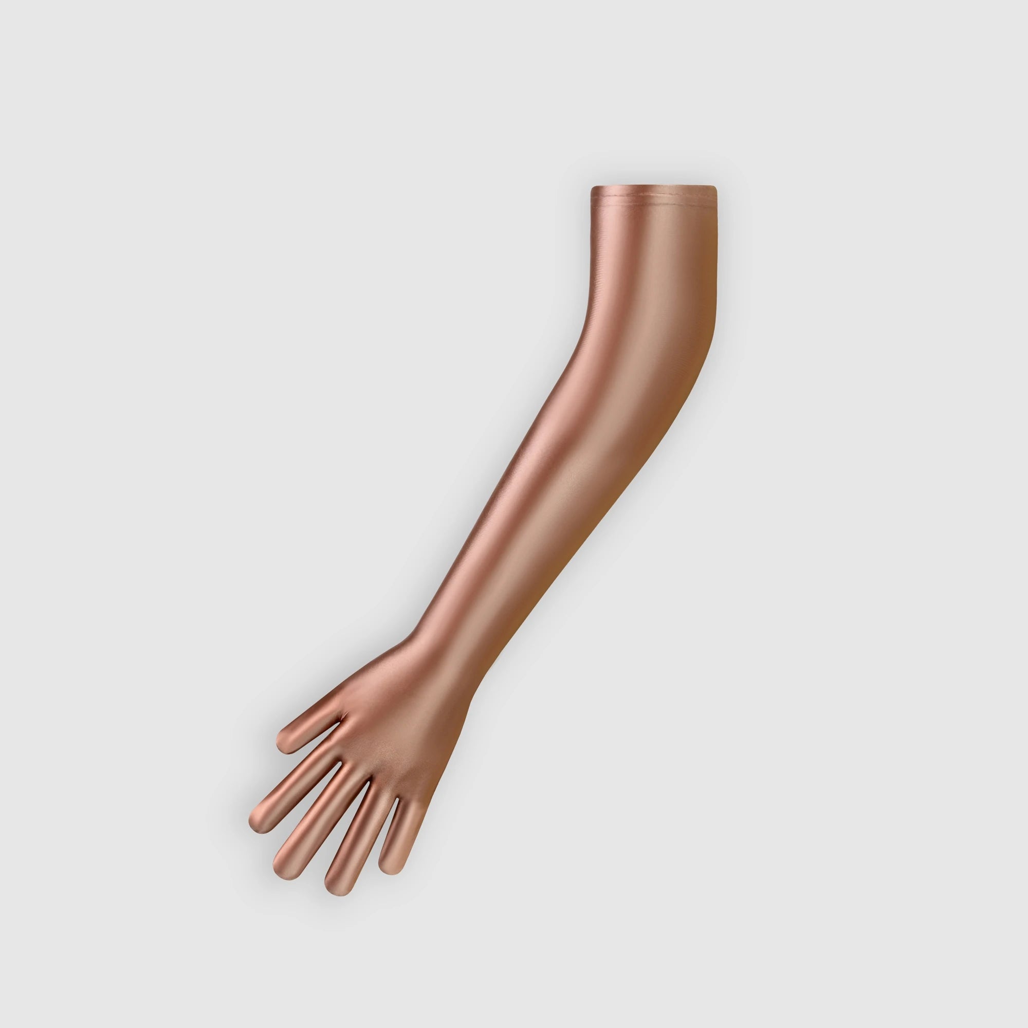 XClocKNYoung satin glossy gloves satin glossy connected finger gloves high elasticity gloves shiny role-playing dress gloves