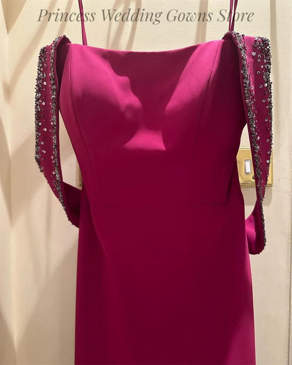Customized Straight Sparkly Off Shoulder Evening Dresses for Women Backless Sexy Prom Gown Maxi Dress فساتين الحفلات