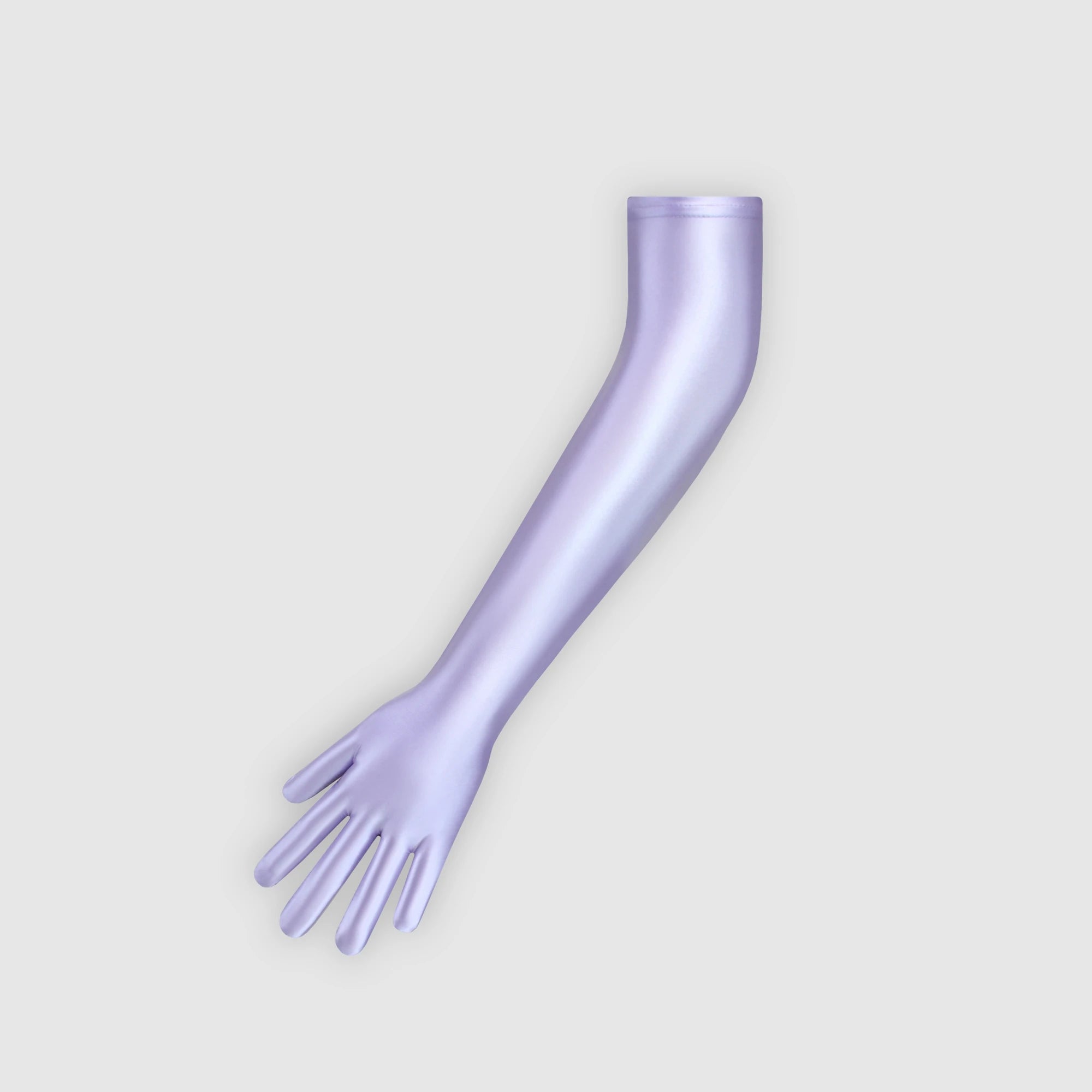 XClocKNYoung satin glossy gloves satin glossy connected finger gloves high elasticity gloves shiny role-playing dress gloves