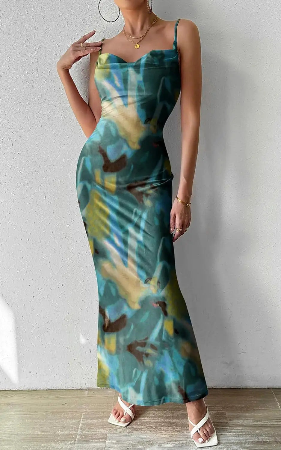 Women's Dresses Blue Jean Print Sleeveless Strapless Midi Bodycon Maxi Dress 2024 Sexy Vestidos Club Party Evening Sundress
