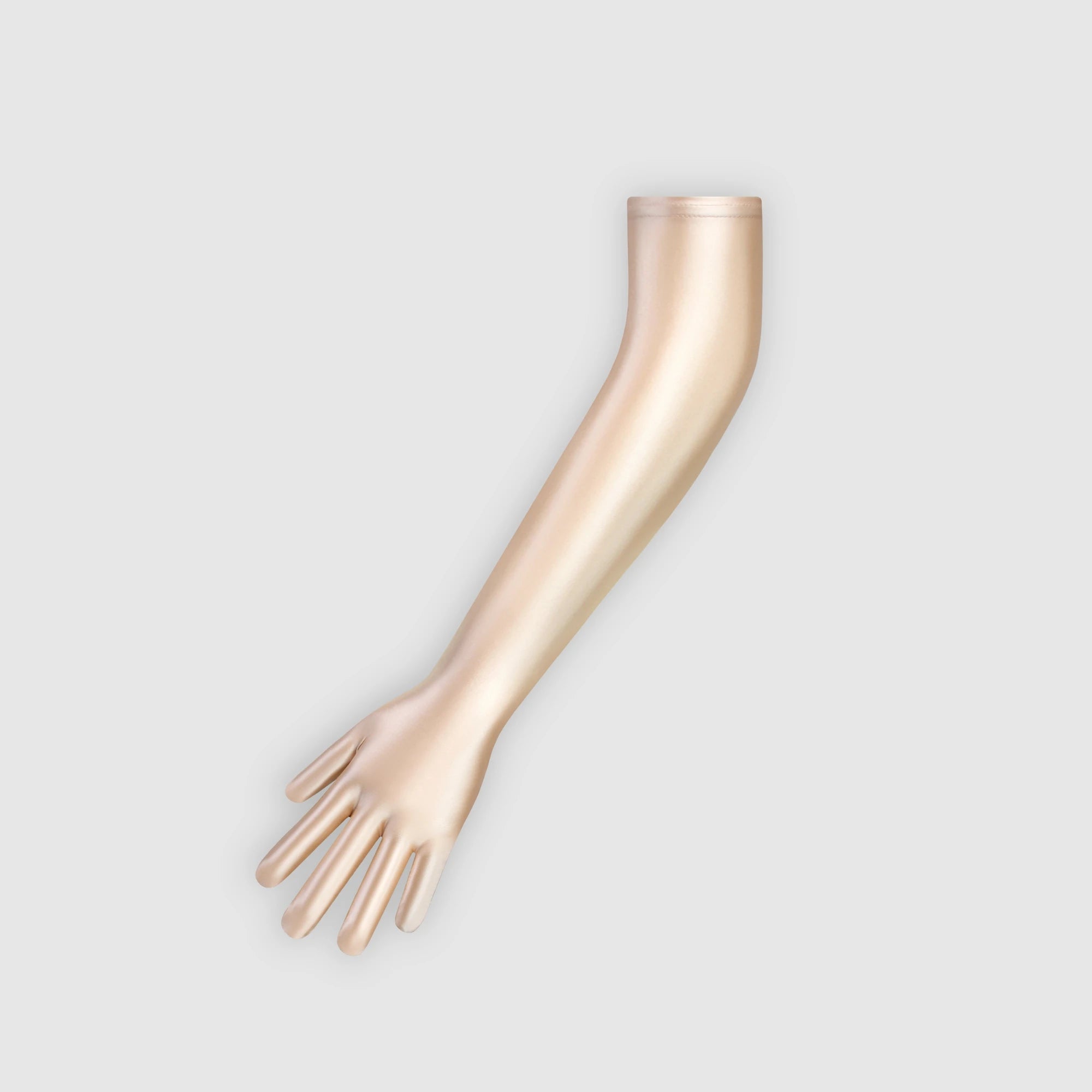 XClocKNYoung satin glossy gloves satin glossy connected finger gloves high elasticity gloves shiny role-playing dress gloves
