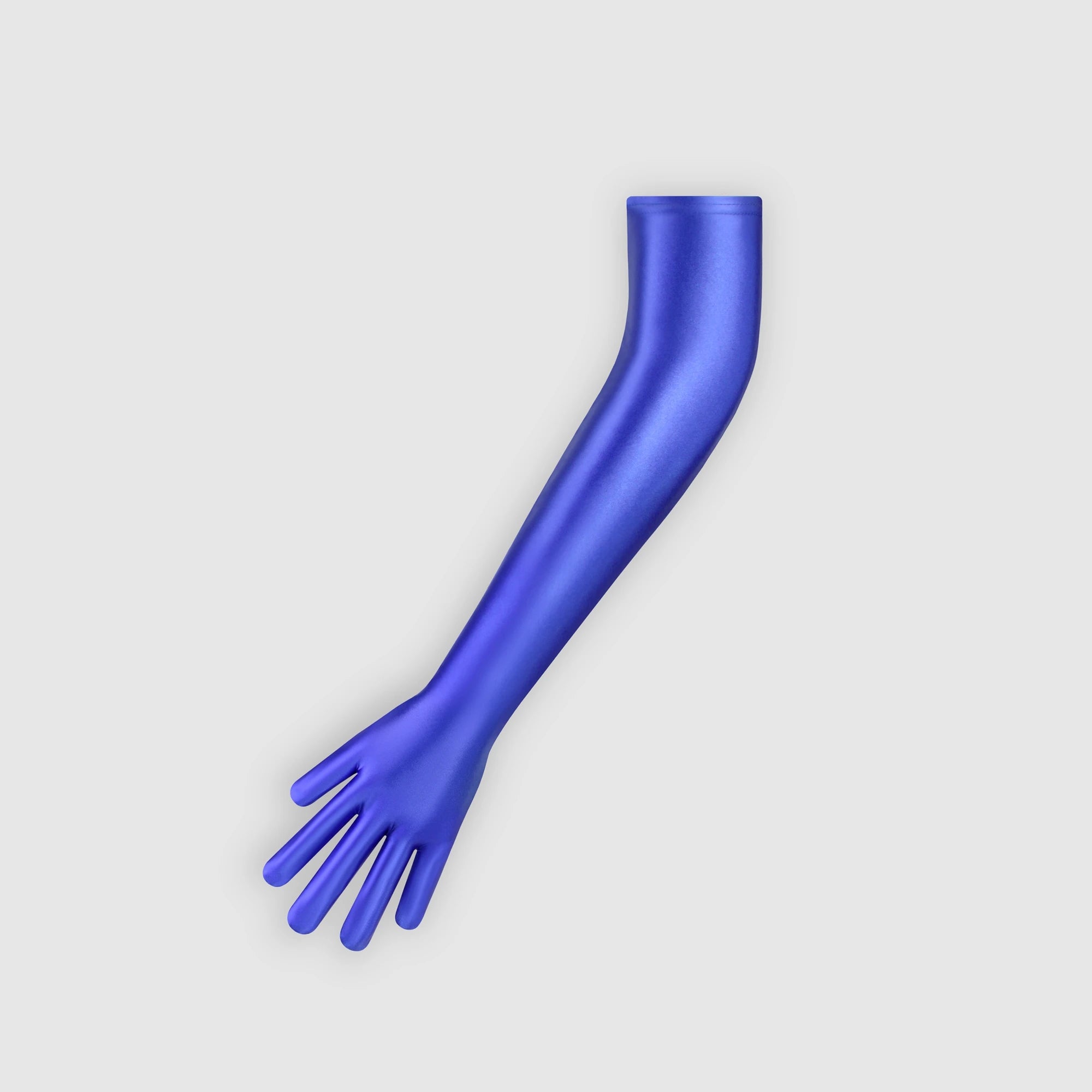 XClocKNYoung satin glossy gloves satin glossy connected finger gloves high elasticity gloves shiny role-playing dress gloves